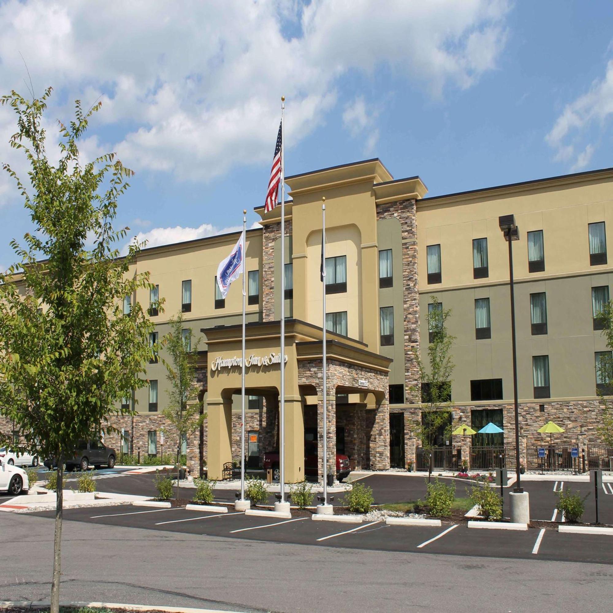 Hampton Inn & Suites Stroudsburg Bartonsville Poconos Exterior foto
